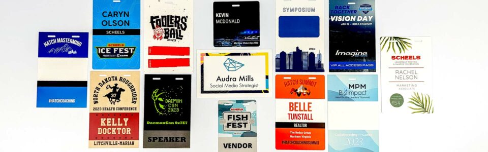 Paper Badges Header