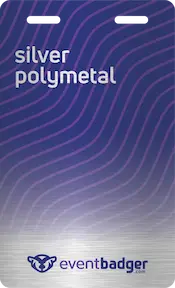 Badge Polymetal Silver